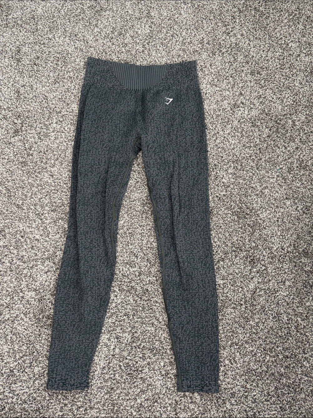 Gymshark Vital Seamless Leggings in heathered gray - Picture 2 of 5